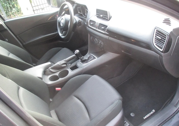 Mazda 3 cena 39900 przebieg: 147000, rok produkcji 2014 z Warszawa małe 121